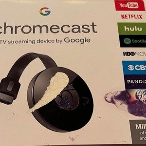 Google Chromecast Media Streamer - Black